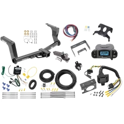 Trailer Hitch Tow Package Prodigy P3 Brake Control For 13-13 Subaru XV Crosstrek 14-15 (Except Hybrid) w/ 7-Way RV Wiring 2" Drop Mount 2" Ball Class 3 2" Receiver Draw-Tite Tekonsha