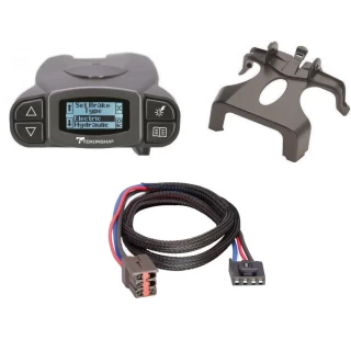 Tekonsha Prodigy P3 Trailer Brake Control for 98-12 Lincoln Navigator w/ Plug Play Wiring Adapter Proportional Eletric Trailer Brakes Module Box Controller