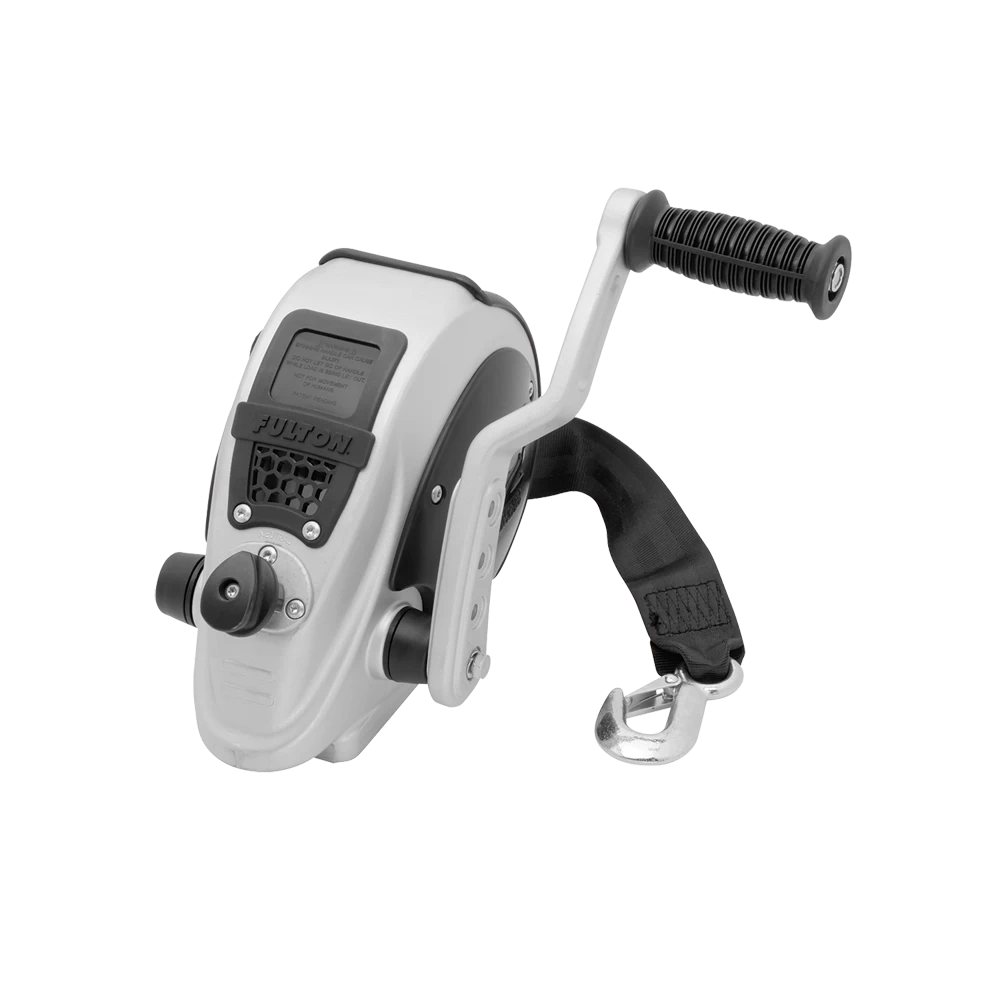 Fulton F2 Marine Trailer Winch Single-Speed 2000 lbs Capacity