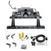 For 1973-2000 Chevrolet C/K Series Industry Standard Semi-Custom Above Bed Rail Kit + 16K Fifth Wheel + In-Bed Wiring + King Pin Lock (For 5'8 or Shorter Bed Models) By Reese