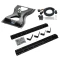 For 1999-2016 Ford F-250 Super Duty Industry Standard Semi-Custom Above Bed Rail Kit + 25K Reese Gooseneck Hitch + In-Bed Wiring (For 5'8 or Shorter Bed (Sidewinder Required), Except Cab & Chassis, w/o Factory Puck System Models) By Reese