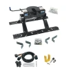 For 1973-2000 Chevrolet C/K Series Industry Standard Semi-Custom Above Bed Rail Kit + 20K Fifth Wheel + In-Bed Wiring + King Pin Lock (For 5'8 or Shorter Bed Models) By Reese