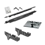 For 1999-2016 Ford F-250 Super Duty Fold Down Plate Underbed Gooseneck Hitch System (Excludes: Cab & Chassis, w/o Factory Puck System Models) By Draw-Tite