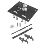For 2014-2018 Chevrolet Silverado 1500 Fold Down Plate Underbed Gooseneck Hitch System (For w/o Factory Puck System, Does Not Fit MagneRide Magnetic Ride Suspension Models) By Draw-Tite