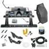 For 2007-2007 Chevrolet Silverado 1500 Custom Industry Standard Above Bed Rail Kit + 16K Fifth Wheel + In-Bed Wiring + King Pin Lock + Base Rail Lock + 10" Lube Plate + Fifth Wheel Cover + Lube (For 5'8 or Shorter Bed Models) By Reese