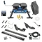 For 1999-2013 Chevrolet Silverado 1500 Custom Industry Standard Above Bed Rail Kit + Reese M5 27K Fifth Wheel + In-Bed Wiring + King Pin Lock + Base Rail Lock + 10" Lube Plate + Fifth Wheel Cover + Lube (For 5'8 or Shorter Bed (Sidewinder Required), 