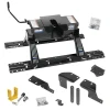 For 2007-2021 Toyota Tundra Custom Industry Standard Above Bed Rail Kit + 16K Fifth Wheel + King Pin Lock (For 5'8 or Shorter Bed Models) By Reese