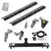 For 2013-2024 RAM 3500 Custom Industry Standard Above Bed Rail Kit + 25K Pro Series Gooseneck Hitch + In-Bed Wiring (For 5'8 or Shorter Bed w/o Factory Puck System Models) By Reese