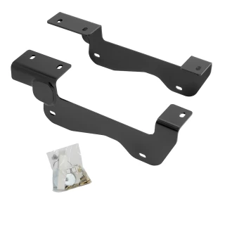 For 2015-2020 Ford F-150 Gooseneck Fifth Wheel Underbed Custom Fit Brackets For Standard Rails (For 6-1/2' and 8 foot Bed, Except Raptor, w/o Factory Puck System Models) By Reese
