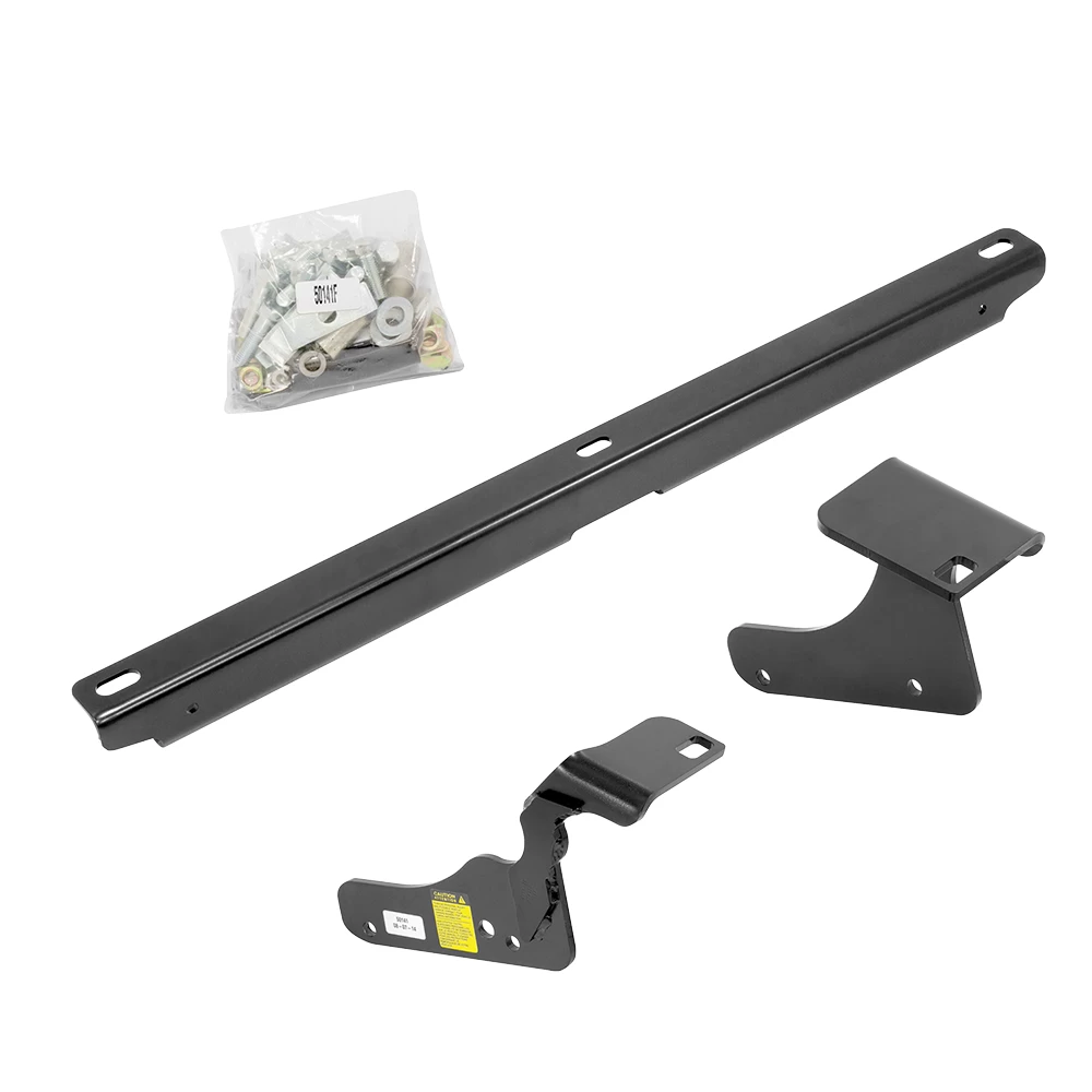 For 2011-2018 RAM 1500 Gooseneck Fifth Wheel Underbed Custom Fit Brackets For Standard Rails (For 5'8 or Shorter Bed (Sidewinder Required), w/o Factory Puck System Models) By Reese