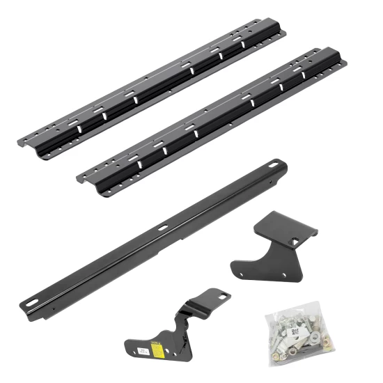 For 2011-2018 RAM 1500 Custom Industry Standard Above Bed Rail Kit (For 6-1/2' and 8 foot Bed, w/o Factory Puck System Models) By Reese
