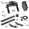 For 1999-2010 Ford F-350 Super Duty Custom Outboard Above Bed Rail Kit + 20K Fifth Wheel + In-Bed Wiring + King Pin Lock + Base Rail Lock + 10" Lube Plate + Fifth Wheel Cover + Lube (For 6-1/2' and 8 foot Bed, Except Cab & Chassis, w/o Factory Pu