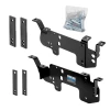 For 2003-2010 Dodge Ram 2500 Gooseneck Fifth Wheel Underbed Custom Fit Brackets For Outboard Rails (For 5'8 or Shorter Bed Models) By Reese