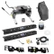 For 2020-2024 Chevrolet Silverado 1500 Custom Outboard Above Bed Rail Kit + 16K Fifth Wheel + Round Tube Slider + In-Bed Wiring + King Pin Lock + Base Rail Lock + 10" Lube Plate + Fifth Wheel Cover + Lube (For 6-1/2' or Shorter Bed, w/o Factory Puck 