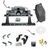 For 2003-2010 Dodge Ram 3500 Industry Standard Semi-Custom Above Bed Rail Kit + 16K Fifth Wheel + King Pin Lock + Base Rail Lock + 10" Lube Plate + Fifth Wheel Cover + Lube (For 5'8 or Shorter Bed, Models w/Overload Springs Models) By Reese