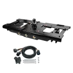For 2017-2022 Ford F-350 Super Duty Hide-A-Goose Underbed Gooseneck Hitch System + 7-Way In-Bed Wiring (Excludes: Cab & Chassis, w/o Factory Puck System Models) By Draw-Tite