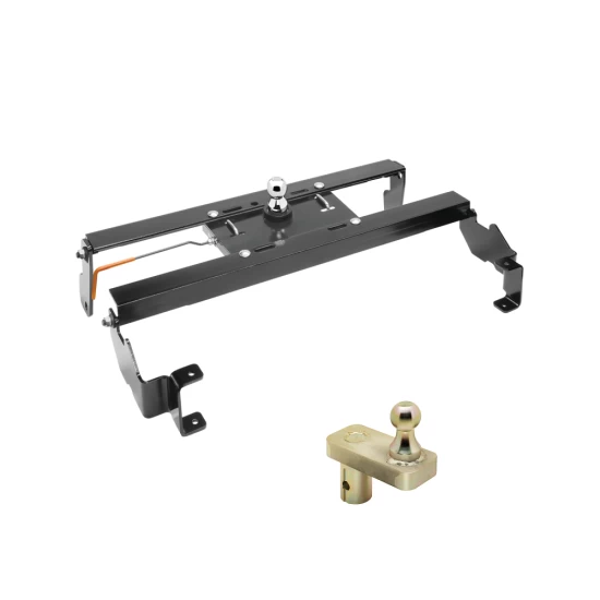 For 2019-2024 RAM 1500 Classic Hide-A-Goose Underbed Gooseneck Hitch System + 5" Offset Gooseneck Ball (Excludes: w/Air Suspension, w/o Factory Puck System Models) By Draw-Tite