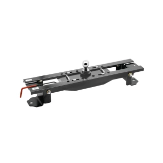 For 2007-2019 Toyota Tundra Hide-A-Goose Underbed Gooseneck Hitch System (For All Styles, w/o Factory Puck System Models) By Draw-Tite