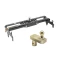 For 1999-2006 Chevrolet Silverado 1500 Hide-A-Goose Underbed Gooseneck Hitch System + 5" Offset Gooseneck Ball (For w/o Factory Puck System Models) By Draw-Tite
