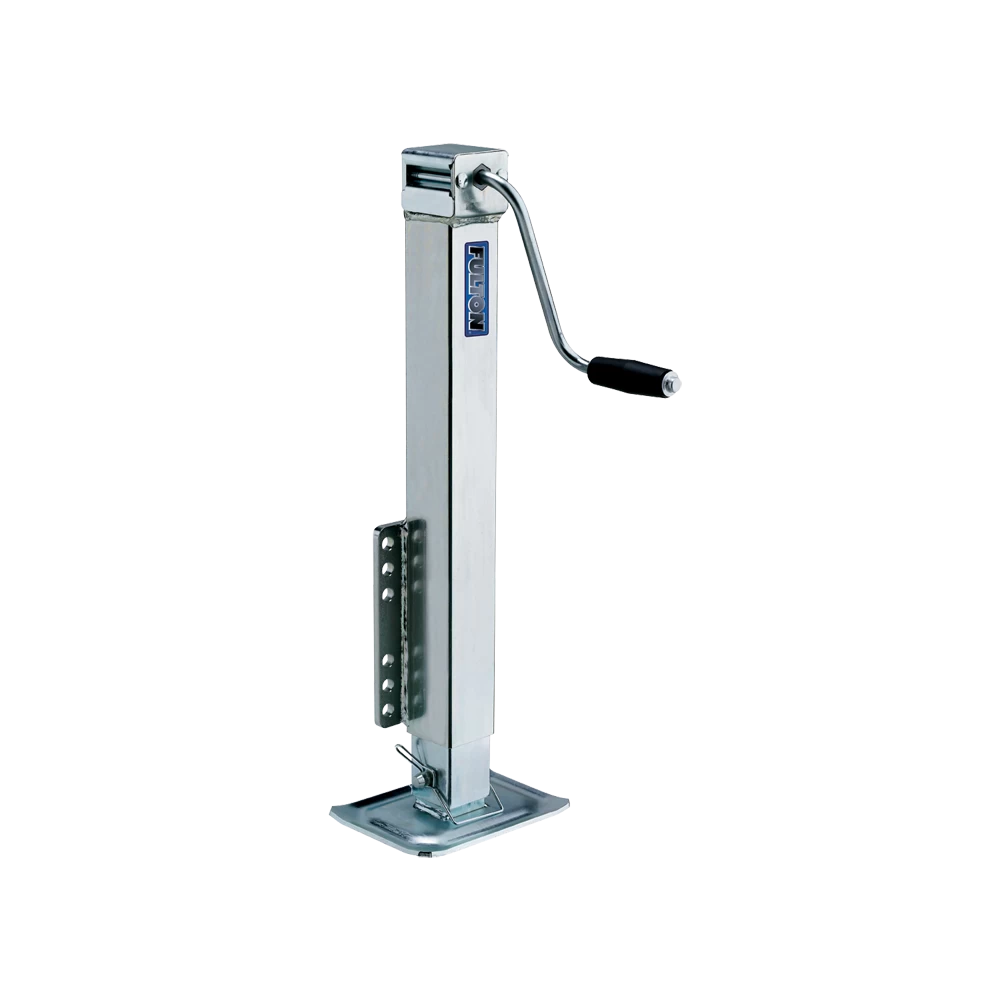 Fulton Fixed Mount Drop Leg Trailer Jack, 5000 lbs capacity, 28 inch Lift