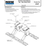 Reese Dual Jaw 16K Fifth Wheel Trailer Hitch w/ Round Tube Slider 5th Wheel Trailer Hitch Fits Industry Standard Above Bed Rail Kit by Reese Pro Series Husky Curt Valley