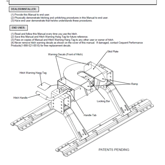 Reese 15K Fifth Wheel Trailer Hitch W/ Rails For 03-12 Dodge Ram 2500 3500 10-13 RAM 2500 3500 Base Rail Kit 5th Wheel Brackets Hardware