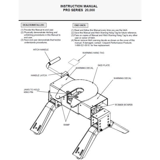 Reese Dual Jaw 20K Fifth Wheel Trailer Hitch w/ Kwik Slide Slider and Rails For 2003-2012 Dodge Ram 2500 3500 w/ Overload Springs Truck Base Rail Kit 5th Wheel Brackets Hardware