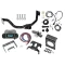 Trailer Hitch Tow Package Prodigy P3 Brake Control For 07-09 KIA Sorento All Models w/ 7-Way RV Wiring 2" Drop Mount 2" Ball Class 4 2" Receiver Reese Tekonsha