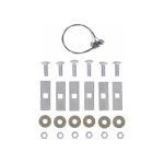 Reese Trailer Tow Hitch For 15-23 Ford Mustang Deluxe Package Wiring 2" and 1-7/8" Ball and Lock