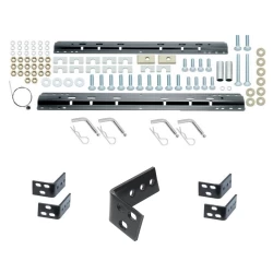 Reese Base Rail Kit w/ Custom Bracket For 2002-2008 Dodge Ram 1500 2003-2012 Ram 2500 3500 Above Bed Accepts all Industry Standard Gooseneck and Fifth Wheel Hitches