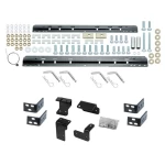Base Rail Kit Rail Brackets and Hardware Required Adapter Bracket 58405 30035 58405 Reese Reese Base Rail Kit Custom Bracket 2004-2015 Nissan Titan Above Bed Accepts all Industry Standard Gooseneck and Fifth Wheel Hitches 04 05 06 07 08 09 10 11 12 13 14 Reese Base Rail Kit w/ Custom Bracket For 2004-2015 Nissan Titan Above Bed Accepts all Industry Standard Gooseneck and Fifth Wheel Hitches