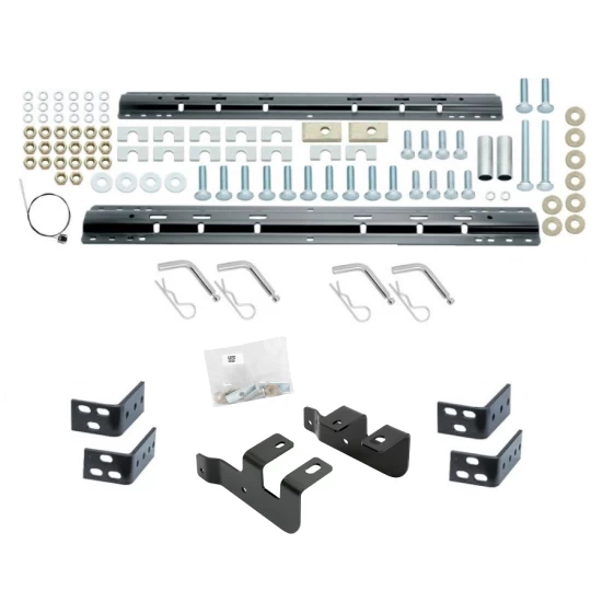 Reese Base Rail Kit w/ Custom Bracket For 2014-2025 Ram 3500 Above Bed Accepts all Industry Standard Gooseneck and Fifth Wheel Hitches