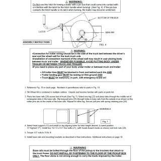 Reese Fifth Wheel Trailer Hitch 20,000 lbs. Capacity, Dual Jaw, Complete System, Industry Standard Mount
