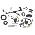 Trailer Hitch Tow Package Prodigy P3 Brake Control For 05-10 Honda Odyssey All Models w/ 7-Way RV Wiring 2" Drop Mount 2" Ball Class 3 2" Receiver Reese Tekonsha