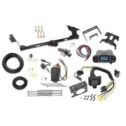 Trailer Hitch Tow Package Prodigy P3 Brake Control For 05-10 Honda Odyssey All Models w/ 7-Way RV Wiring 2" Drop Mount 2" Ball Class 3 2" Receiver Reese Tekonsha