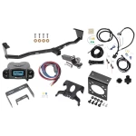 Trailer Hitch Tow Package Prodigy P3 Brake Control For 07-12 Hyundai Veracruz All Models w/ 7-Way RV Wiring 2" Drop Mount 2" Ball Class 4 2" Receiver Reese Tekonsha