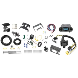 Trailer Hitch Tow Package Prodigy P3 Brake Control For 09-11 Volkswagen Tiguan All Models w/ 7-Way RV Wiring 2" Drop Mount 2" Ball Class 3 2" Receiver Reese Tekonsha