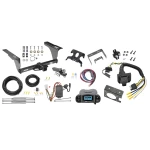 Trailer Hitch Tow Package Prodigy P3 Brake Control For 10-19 Subaru Outback Wagon w/ 7-Way RV Wiring 2" Drop Mount 2" Ball Class 3 2" Receiver Reese Tekonsha