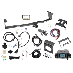Trailer Hitch Tow Package Prodigy P3 Brake Control For 11-13 KIA Sorento V6 Models w/ 7-Way RV Wiring 2" Drop Mount 2" Ball Class 3 2" Receiver Reese Tekonsha