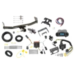 Trailer Hitch Tow Package Prodigy P3 Brake Control For 11-16 Jeep Compass 17-17 (Old Body Style) w/ 7-Way RV Wiring 2" Drop Mount 2" Ball Class 3 2" Receiver Reese Tekonsha