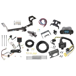 Trailer Hitch Tow Package Prodigy P3 Brake Control For 12-16 Honda CR-V All Models w/ 7-Way RV Wiring 2" Drop Mount 2" Ball Class 3 2" Receiver Reese Tekonsha