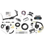 Trailer Hitch Tow Package Prodigy P3 Brake Control For 19-19 Ford Escape All Models w/ 7-Way RV Wiring 2" Drop Mount 2" Ball Class 3 2" Receiver Reese Tekonsha