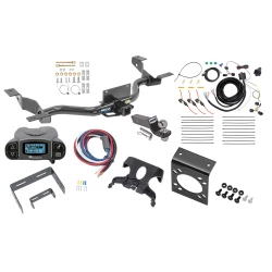 Trailer Hitch Tow Package Prodigy P3 Brake Control For 14-27 RAM ProMaster 1500 2500 (3500 Exc EXT models) w/ 7-Way RV Wiring 2" Drop Mount 2" Ball Class 4 2" Receiver Reese Tekonsha