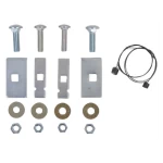 Reese Trailer Tow Hitch For 14-23 Ford Transit Connect 2" Receiver Complete Package w/ Wiring and 1-7/8" Ball