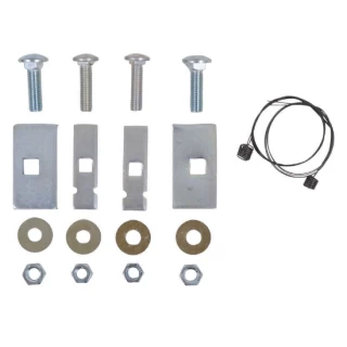 Reese Trailer Tow Hitch For 14-23 Ford Transit Connect Deluxe Package Wiring 2" Ball Mount and Lock