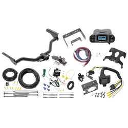 Trailer Hitch Tow Package Prodigy P3 Brake Control For 13-13 INFINITI JX35 All Models w/ 7-Way RV Wiring 2" Drop Mount 2" Ball Class 4 2" Receiver Reese Tekonsha