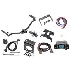 Trailer Hitch Tow Package Prodigy P3 Brake Control For 11-19 Ford Explorer All Models w/ 7-Way RV Wiring 2" Drop Mount 2" Ball Class 3 2" Receiver Except Police Interceptors Reese Tekonsha