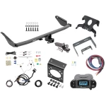 Trailer Hitch Tow Package Prodigy P3 Brake Control For 11-20 Toyota Sienna w/ 7-Way RV Wiring 2" Drop Mount 2" Ball Class 3 2" Receiver Reese Tekonsha