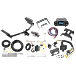 Trailer Hitch Tow Package Prodigy P3 Brake Control For 13-18 Toyota RAV4 All Models w/ 7-Way RV Wiring 2" Drop Mount 2" Ball Class 3 2" Receiver Reese Tekonsha