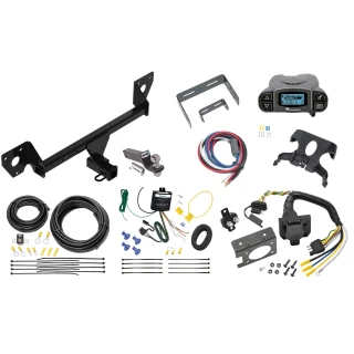 Trailer Hitch Tow Package Prodigy P3 Brake Control For 21-23 Chevrolet Trailblazer w/LED Taillights w/ 7-Way RV Wiring 2" Drop Mount 2" Ball Class 3 2" Receiver Reese Tekonsha Trailer Hitch Tow Package Prodigy P3 Brake Control For 21-23 Chevrolet Trailblazer w/LED Taillights w/ 7-Way RV Wiring 2" Drop Mount 2" Ball Class 3 2" Receiver Reese Tekonsha